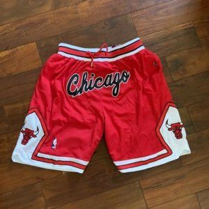 Retro Chicago Bulls Jordan Style Shorts